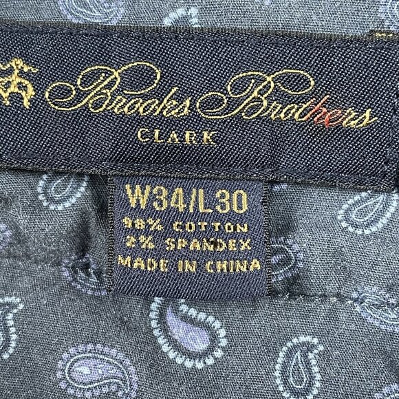 Brooks Brothers Corduroy Pants Mens 34x30 Clark Khaki - Picture 4 of 7